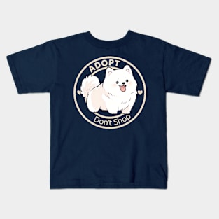 Rescue Dog - Adopt Don't Shop Kids T-Shirt